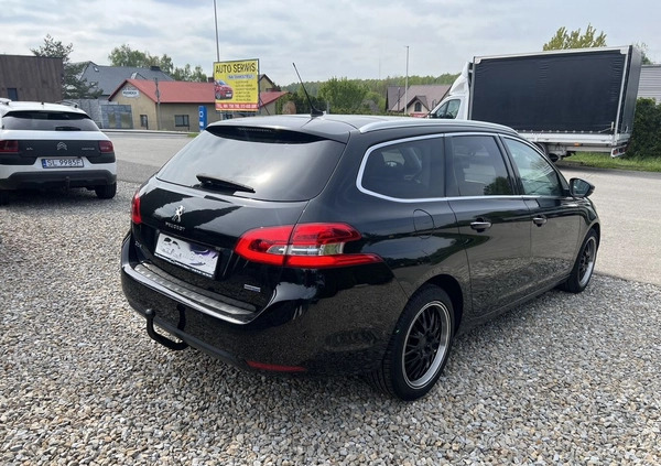 Peugeot 308 cena 39900 przebieg: 207000, rok produkcji 2015 z Dobrzyń nad Wisłą małe 254